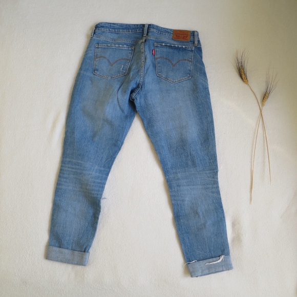 LEVIS 711 Skinny Ripped Jeans - Picture 6 of 7